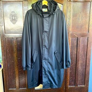 TRAVELSMITH 🌧️❄️🌧️Long Rain Coat w/ Removable Hood - Like New!!!
